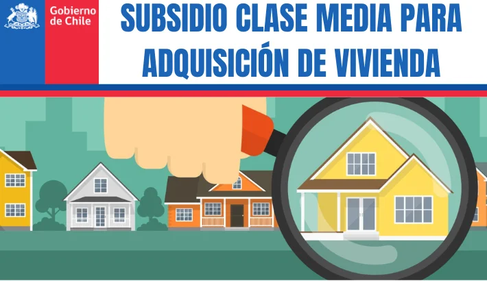 Subsidio clase media para adquisición de vivienda
